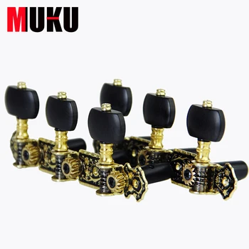 MUKU AOS-020HV3P Black Classical Guitar Machine Heads Tuner Keys Tuning Pegs Long 3+3/set
MUKU AOS-020HV3P Black Classical Guitar Machine Heads Tuner Keys Tuning Pegs Long 3+3/set