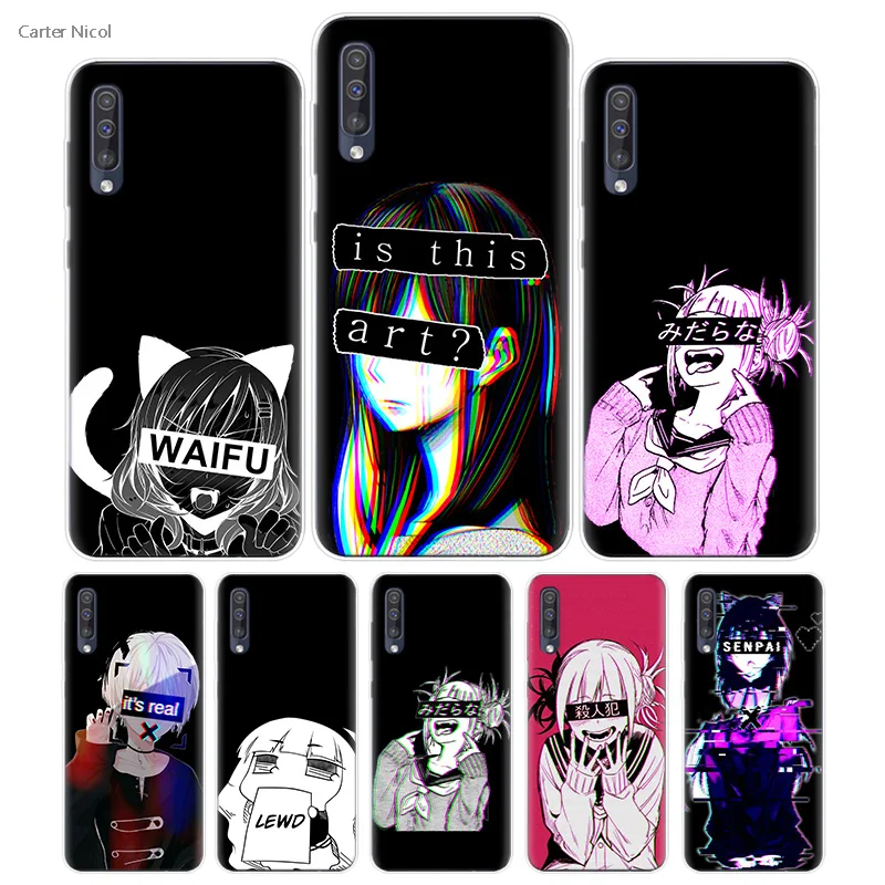 Transpatrent Silicone Case for Samsung Galaxy A50 A70 A30 M30 M20 A10 A20 A40 M20 Cover Phone LEWD Sad Anime Aesthetic Senpai sa
Transpatrent Silicone Case for Samsung Galaxy A50 A70 A30 M30 M20 A10 A20 A40 M20 Cover Phone LEWD Sad Anime Aesthetic Senpai sa