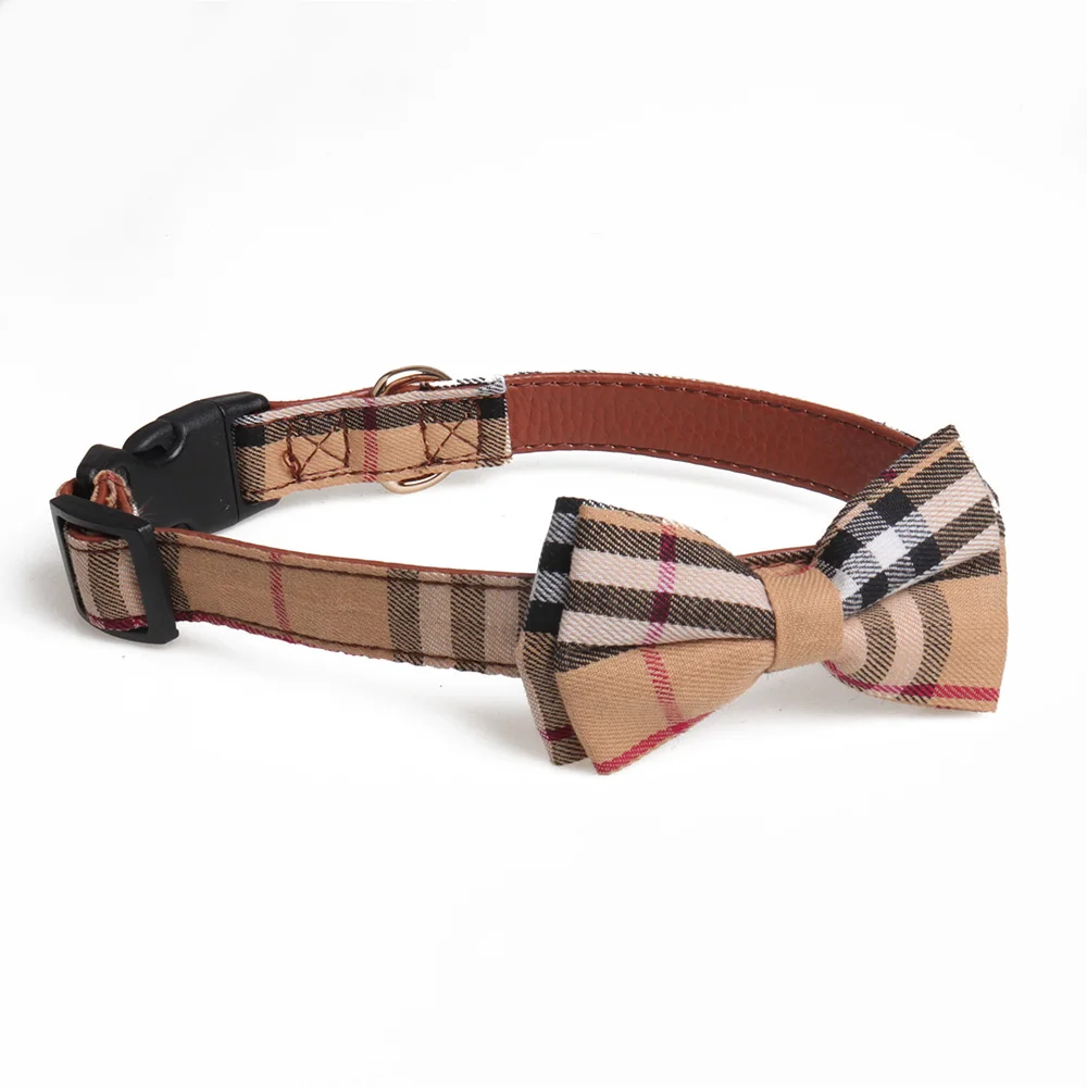 XPangle Plaid Dog Collar with Removable Bowtie Soft Leather Cotton Collars for Small Medium Large Dogs Cats Puppies Pet Supplies
XPangle Plaid Dog Collar with Removable Bowtie Soft Leather Cotton Collars for Small Medium Large Dogs Cats Puppies Pet Supplies