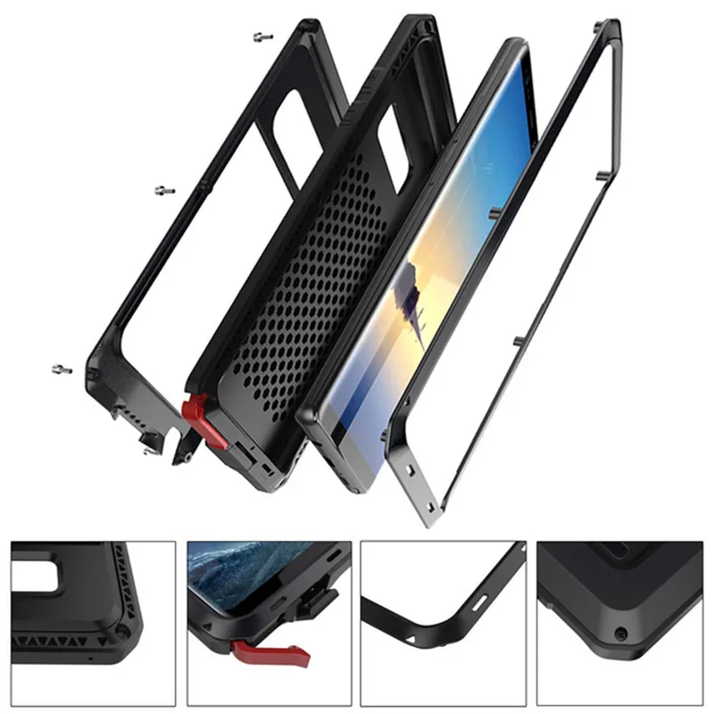Luxury Doom Armor Metal Heavy Duty Protection Case for Samsung Galaxy S6 S6edge S7 Note 8 Note9 S8 S9 Plus Shockproof Cover
Luxury Doom Armor Metal Heavy Duty Protection Case for Samsung Galaxy S6 S6edge S7 Note 8 Note9 S8 S9 Plus Shockproof Cover
