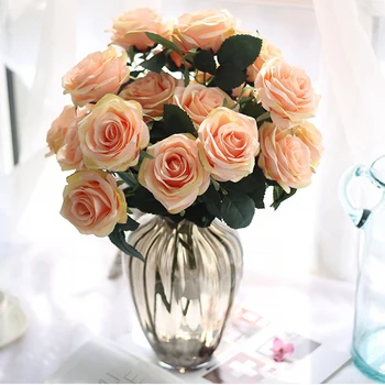 10 Heads Bouquet Artificial Flowers Acacia Rose Flower DIY Flower Bouquet Wedding Favors Home Decoration Flowers
10 Heads Bouquet Artificial Flowers Acacia Rose Flower DIY Flower Bouquet Wedding Favors Home Decoration Flowers