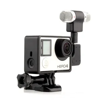 2018 NEW arrival External Microphone Mic + Adapter + Standard Frame Kit Fit For GoPro Hero 4 3+ 3
2018 NEW arrival External Microphone Mic + Adapter + Standard Frame Kit Fit For GoPro Hero 4 3+ 3