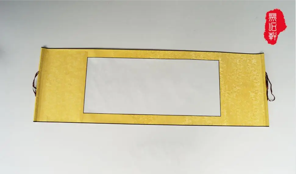Blank Calligraphy scroll and canvas, Blank Canvas For Painting, Blank picture scroll, Material is cloth is not paper 125cm*40cm.
Blank Calligraphy scroll and canvas, Blank Canvas For Painting, Blank picture scroll, Material is cloth is not paper 125cm*40cm.