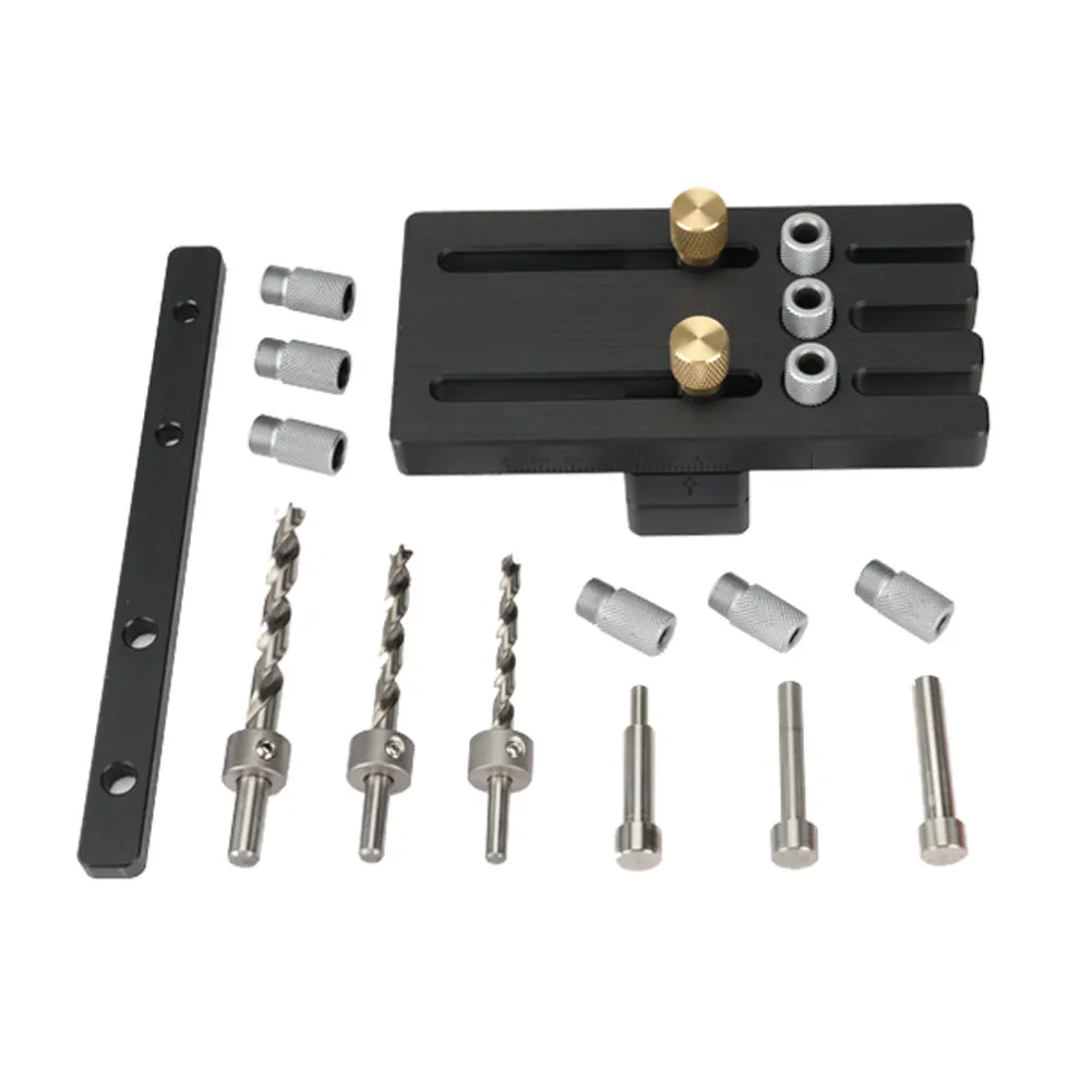Triple Punch Locator Woodworking Hole Saw Carpenter Kit Dowels Woodworking Tool Log Tenon Hole Locator Set
Triple Punch Locator Woodworking Hole Saw Carpenter Kit Dowels Woodworking Tool Log Tenon Hole Locator Set