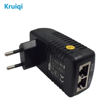 Kruiqi New Ethernet POE Injector DC 48V 0.5A Wall Plug POE Switch Power Adapter EU/US Plug Optional
Kruiqi New Ethernet POE Injector DC 48V 0.5A Wall Plug POE Switch Power Adapter EU/US Plug Optional