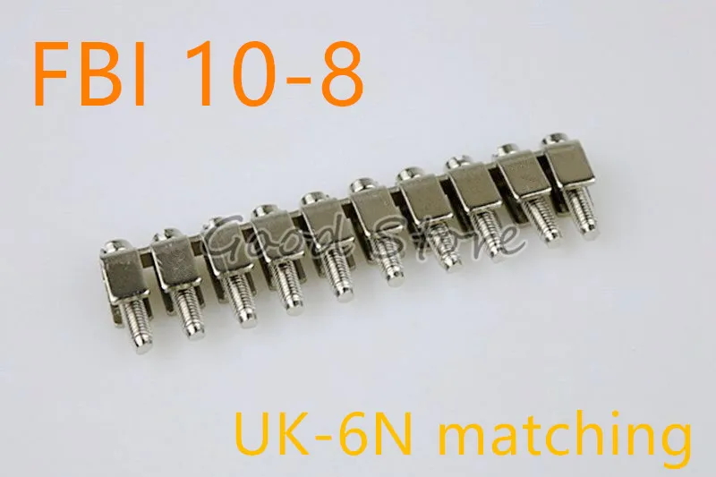 1PCS FBI 10-8 center contact Blocks UK-6N matching short circuit matchingr Din Rail Terminal
1PCS FBI 10-8 center contact Blocks UK-6N matching short circuit matchingr Din Rail Terminal