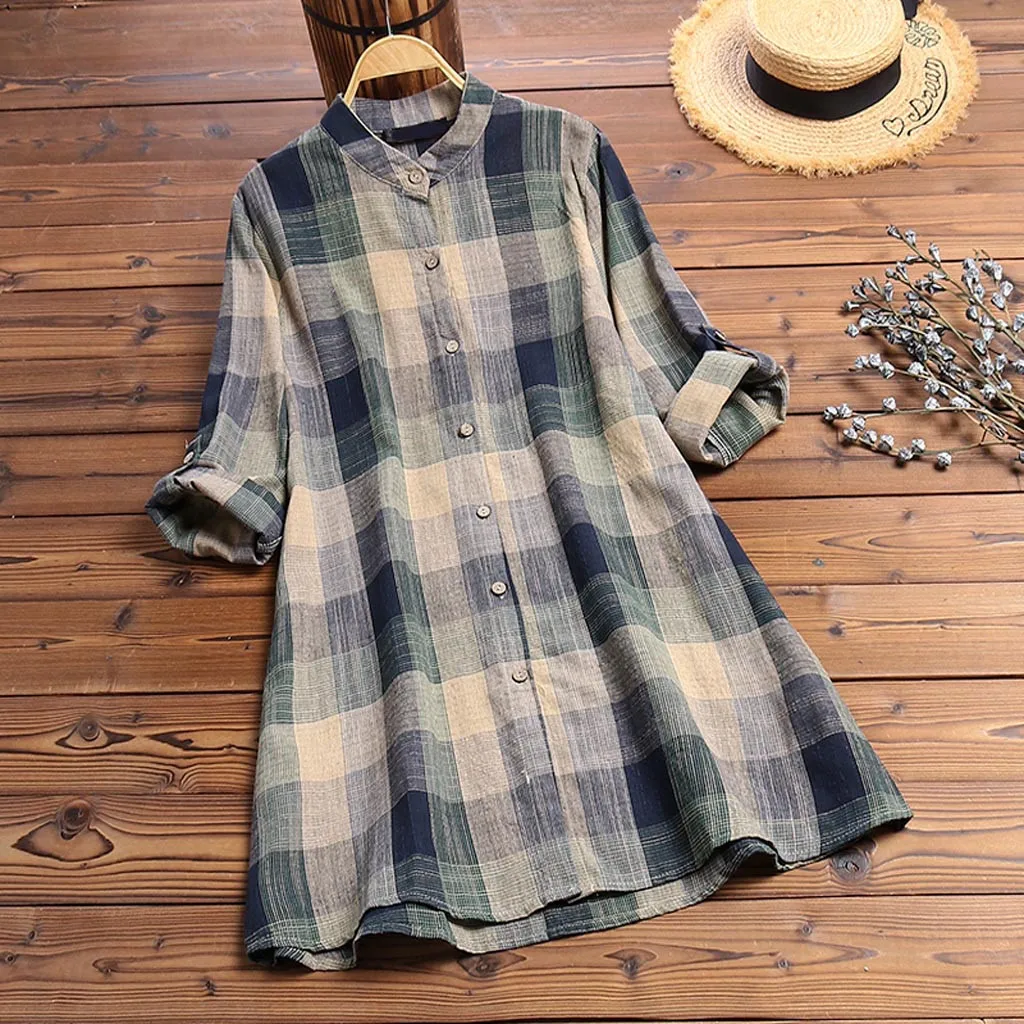 Autumn Womens Tops And Blouses Casual Print Long Sleeve Turn-down Collar Button Loose Ladies Top Shirts Blouse bohemian top
Autumn Womens Tops And Blouses Casual Print Long Sleeve Turn-down Collar Button Loose Ladies Top Shirts Blouse bohemian top