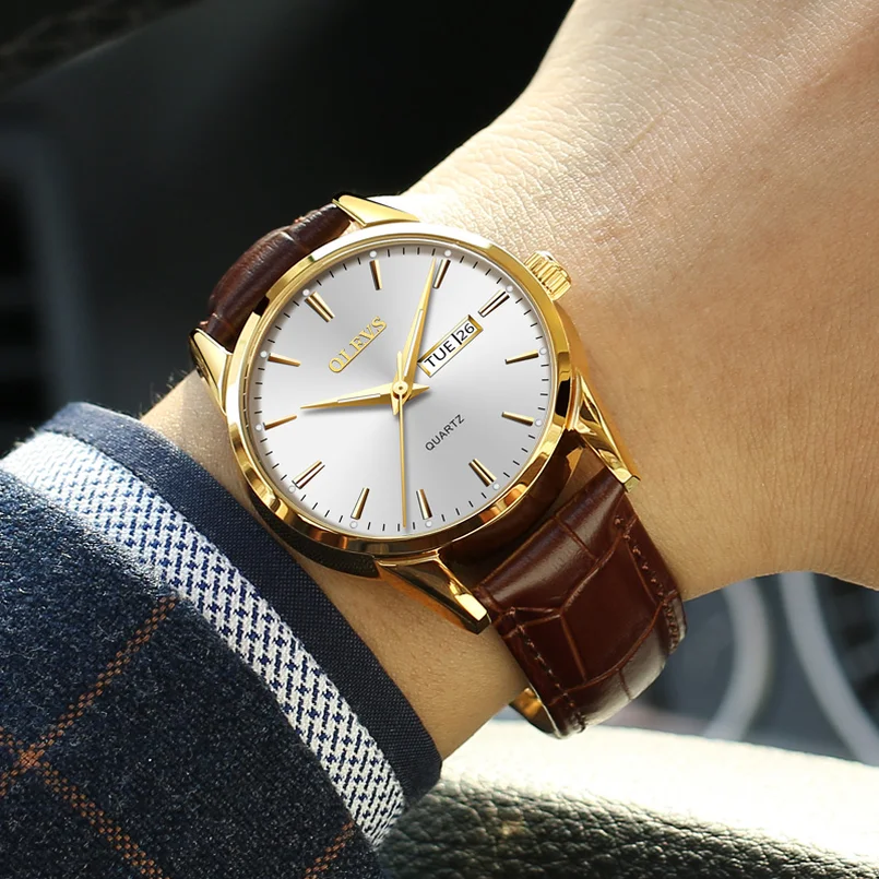 OLEVS Mens watches top brand luxury Simple day date Wrist watches waterproof clock relogio masculino Luminous Hands quartz watch
OLEVS Mens watches top brand luxury Simple day date Wrist watches waterproof clock relogio masculino Luminous Hands quartz watch
