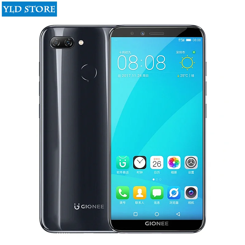 Оригинальный мобильный телефон Gionee F6 с глобальной прошивкой Android 7 1 4G LTE