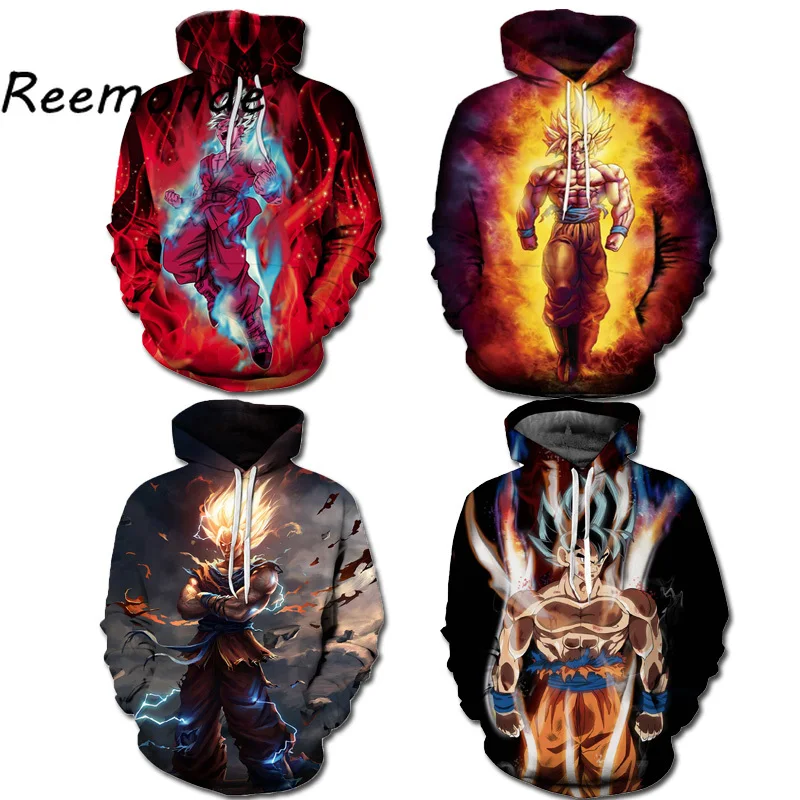 Anime Cartoon Dragon Ball Hoodie Hoodies Sweatshirts Pocket Hooded Goku 3D Digital Printing Men Women Long Sleeve Cosplay Coats
Anime Cartoon Dragon Ball Hoodie Hoodies Sweatshirts Pocket Hooded Goku 3D Digital Printing Men Women Long Sleeve Cosplay Coats