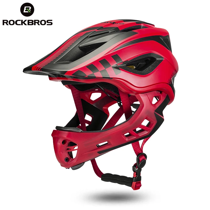 

ROCKBROS Cycling Kid Bike Helmet Full Covered Child Helmet EPS Parallel Children Helmet Integrally Molded Sport Safety Helmets