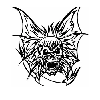 Skull Halloween Sticker Punk Death Decal Halloween Terror Devil Poster Name Car Window Art Wall Decals Decor Mural
Skull Halloween Sticker Punk Death Decal Halloween Terror Devil Poster Name Car Window Art Wall Decals Decor Mural