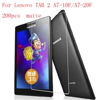 Anti-glare Tablet LCD film Screen Protector for Lenovo Tab2 A7-10F/A7-20F 9H Anti-scratch without retail packing 200pcs/lot
Anti-glare Tablet LCD film Screen Protector for Lenovo Tab2 A7-10F/A7-20F 9H Anti-scratch without retail packing 200pcs/lot