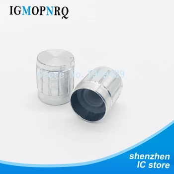 10PCS/LOT 15*17mm aluminum alloy potentiometer knob rotary switch volume control knob Silvery Hat
10PCS/LOT 15*17mm aluminum alloy potentiometer knob rotary switch volume control knob Silvery Hat