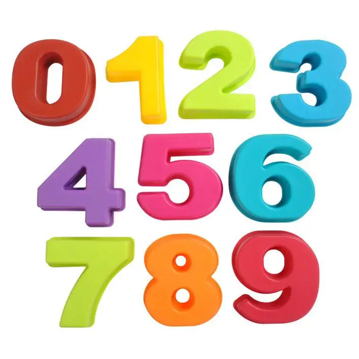 10pcs 0 to 9 Arabic Numbers Multicolor Silicone Cupcake Liners Muffin Cups Mold Decorating Bakeware DIY Birthday cake age D810
10pcs 0 to 9 Arabic Numbers Multicolor Silicone Cupcake Liners Muffin Cups Mold Decorating Bakeware DIY Birthday cake age D810
