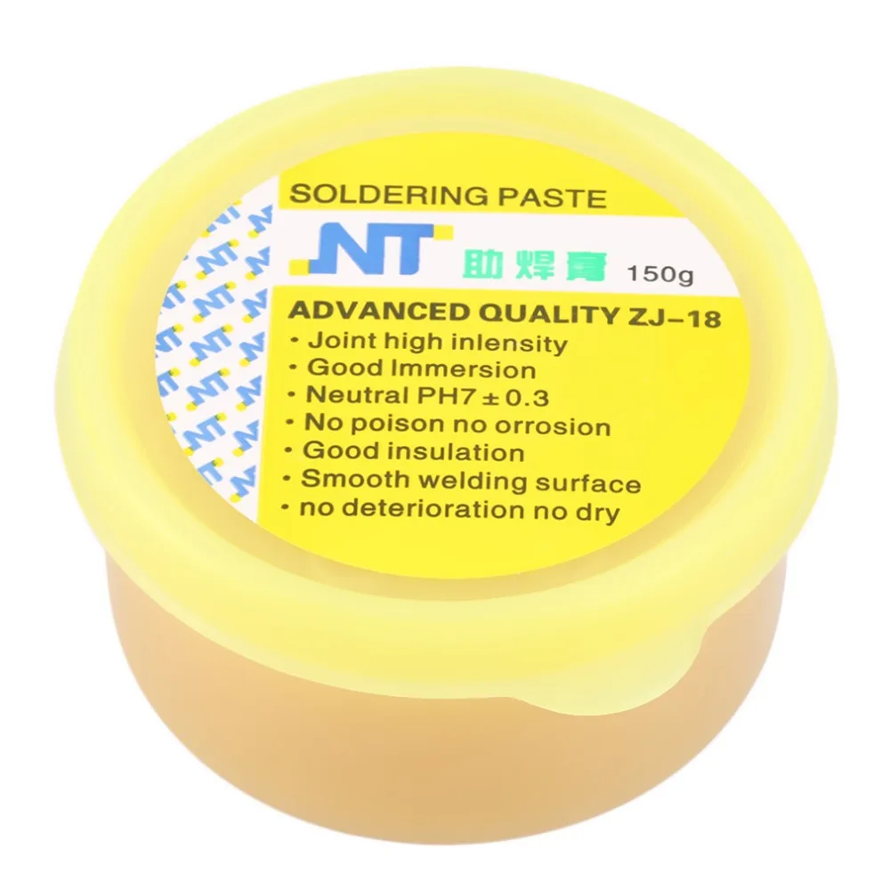 150g And 50g NT Advanced Environmental Rosin Soldering Solder Flux Paste Welding Gel Brand New
150g And 50g NT Advanced Environmental Rosin Soldering Solder Flux Paste Welding Gel Brand New