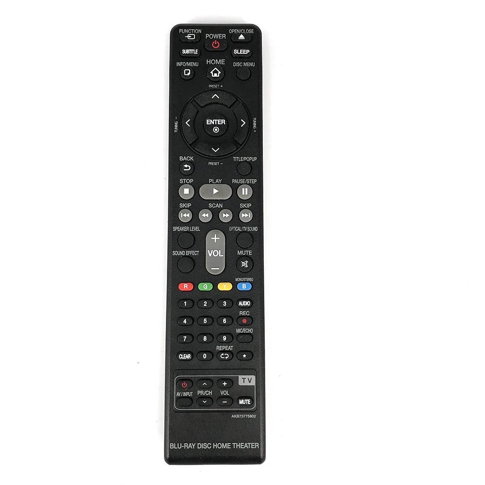 NEW Original AKB73775802 remote control For LG BLU-RAY DISC HOME THEATER LHB655 LHB675 HB354BS HB954SA HB954PB HB954SP HLB54S
NEW Original AKB73775802 remote control For LG BLU-RAY DISC HOME THEATER LHB655 LHB675 HB354BS HB954SA HB954PB HB954SP HLB54S