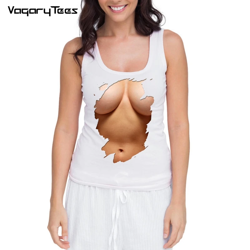 2019 summer fashion women's vest Big Boobs Sexy Stomach Six Pack Abs Model print tanks fashion female Tops cool lady Tee
2019 summer fashion women's vest Big Boobs Sexy Stomach Six Pack Abs Model print tanks fashion female Tops cool lady Tee