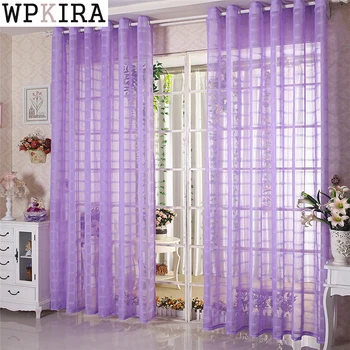 Purple Decoration Tulle Curtains Bedroom Curtain Yarn Window Curtain Living Room 040&20
Purple Decoration Tulle Curtains Bedroom Curtain Yarn Window Curtain Living Room 040&20