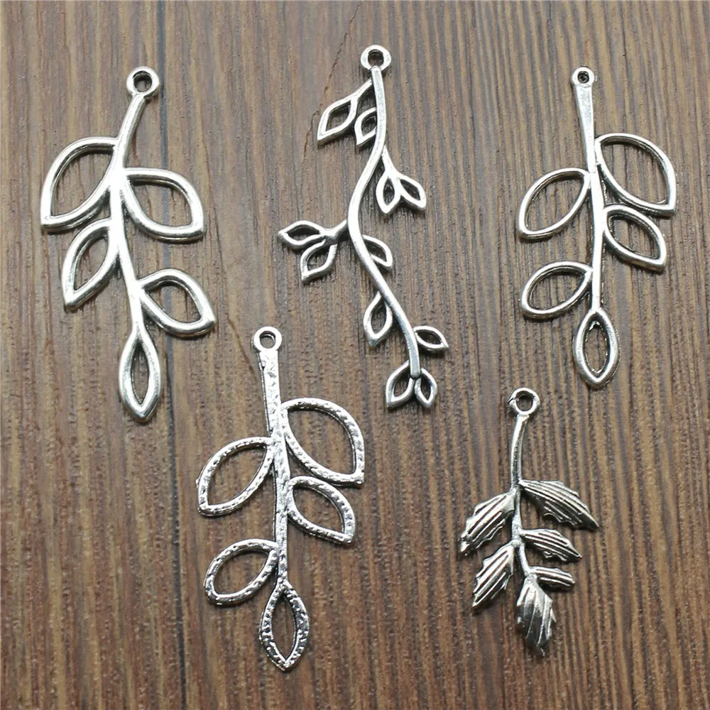 Branch Charms Antique Silver Color Branch Charms Pendants For Bracelets Tree Leaves Charms Making Jewelry
Branch Charms Antique Silver Color Branch Charms Pendants For Bracelets Tree Leaves Charms Making Jewelry