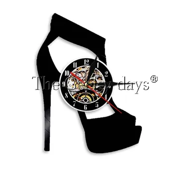 1Piece High Heeled Shoe LED Wall Light Sign Fashion High Heel Sandals Silhouette Vinyl Clock Nightlight Clock
1Piece High Heeled Shoe LED Wall Light Sign Fashion High Heel Sandals Silhouette Vinyl Clock Nightlight Clock
