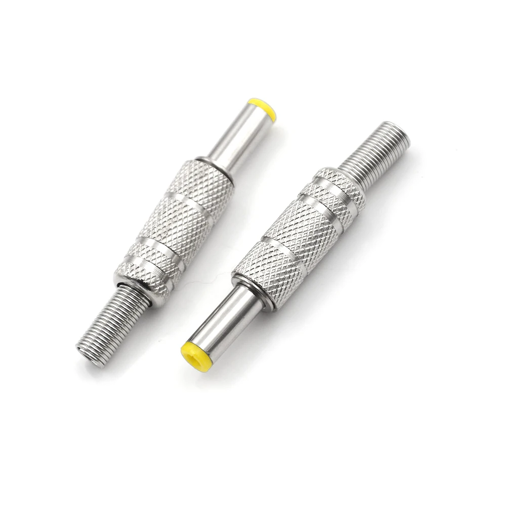 1pcs Metal DC Power Male Plug Jack Adapter Connector Plug With Yellow Head 5.5*2.1 5.5x2.1mm
1pcs Metal DC Power Male Plug Jack Adapter Connector Plug With Yellow Head 5.5*2.1 5.5x2.1mm