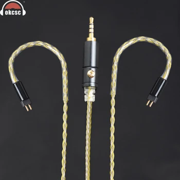OKCSC 0.78mm 2 Pin 2.5mm Balanced Version Plug Cable Replacement Cables Earphone Upgrade Tinned Copper Wire Dedicated Handmade
OKCSC 0.78mm 2 Pin 2.5mm Balanced Version Plug Cable Replacement Cables Earphone Upgrade Tinned Copper Wire Dedicated Handmade