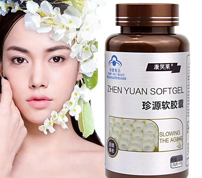60 pearl powder soft capsules anti-oxidation and anti-aging female health products
60 pearl powder soft capsules anti-oxidation and anti-aging female health products
