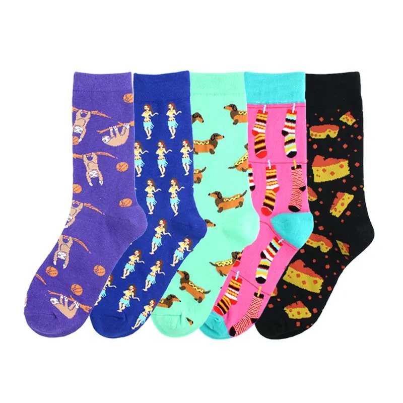 Adult Size Mid Calf Crew Funny Cartoon Socks Cheese Bradypod Bradypode Sloths Hawaii Girls Dachshund Sausage Dogs Puppy Animals
Adult Size Mid Calf Crew Funny Cartoon Socks Cheese Bradypod Bradypode Sloths Hawaii Girls Dachshund Sausage Dogs Puppy Animals