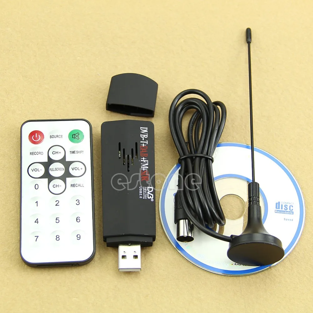 JINSHENGDA ROHS Digital USB TV Stick FM+DAB DVB-T RTL2832U+R820T Support SDR Tuner Receiver
JINSHENGDA ROHS Digital USB TV Stick FM+DAB DVB-T RTL2832U+R820T Support SDR Tuner Receiver