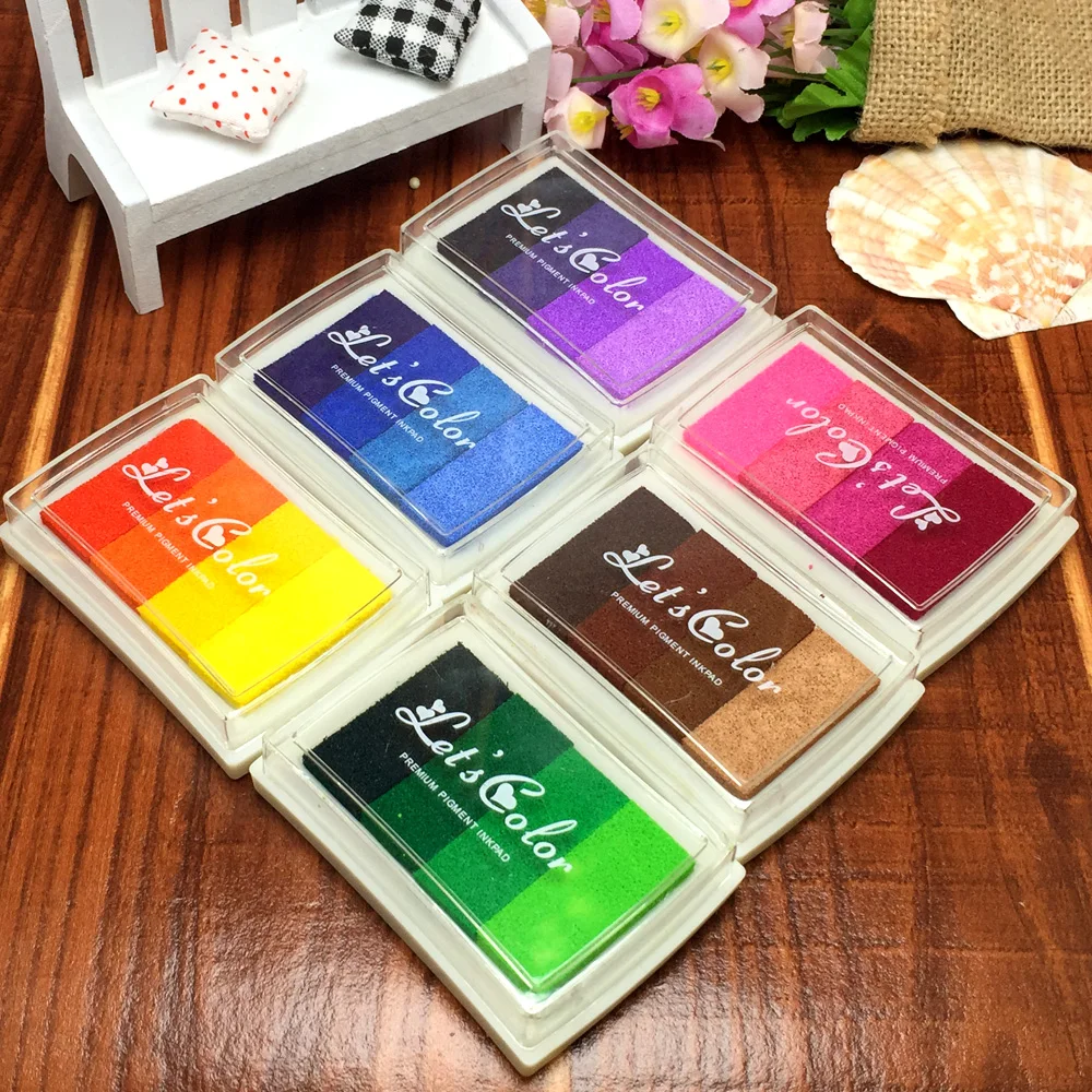 Multicolour Creative DIY Oil Rubber Stamps Set Ink Pad for Vivid Scrapbook Albums Card-making Craft Fingerprint Tree
Multicolour Creative DIY Oil Rubber Stamps Set Ink Pad for Vivid Scrapbook Albums Card-making Craft Fingerprint Tree