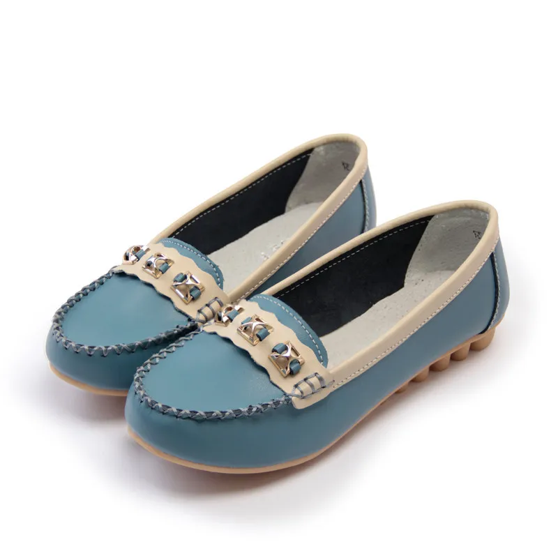 2019 Spring Autumn Shoes Woman Cow Leather Nurse Shoes Slip on Loafers Women Flats Female Moccasins Shoe Large Size 35-43
2019 Spring Autumn Shoes Woman Cow Leather Nurse Shoes Slip on Loafers Women Flats Female Moccasins Shoe Large Size 35-43