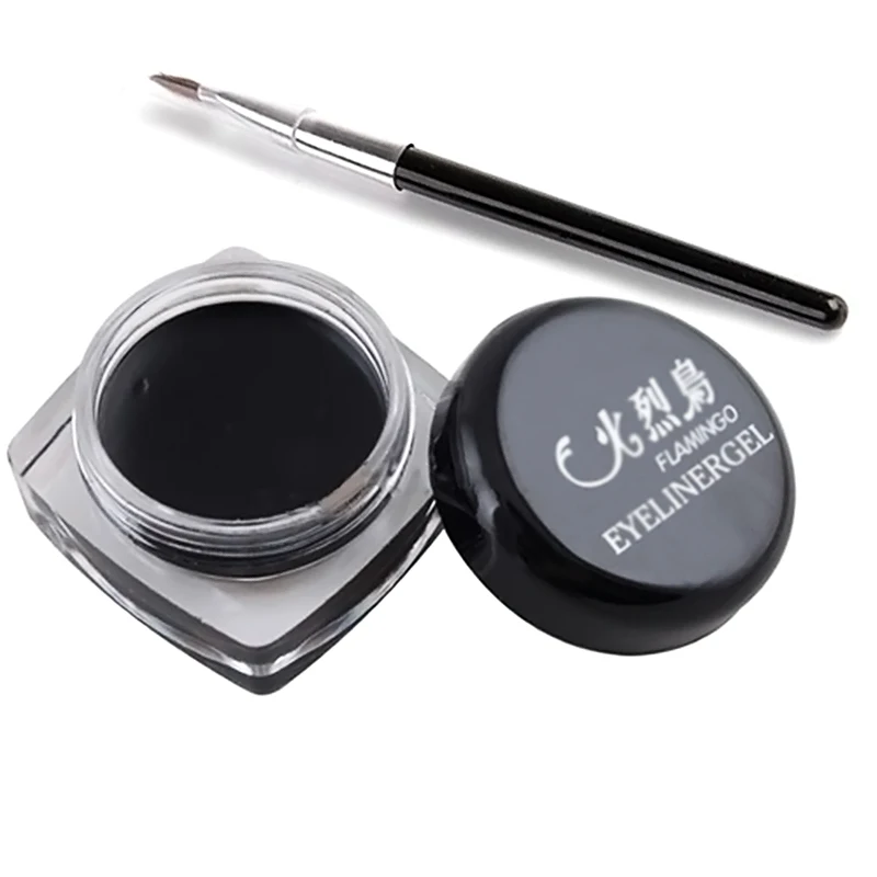 Black Beauty Eyeliner Gel With Brush Cosmetic Waterproof Eyeliner Shadow Gel Eye Liner Makeup Eye Liner Pencil M01205
Black Beauty Eyeliner Gel With Brush Cosmetic Waterproof Eyeliner Shadow Gel Eye Liner Makeup Eye Liner Pencil M01205