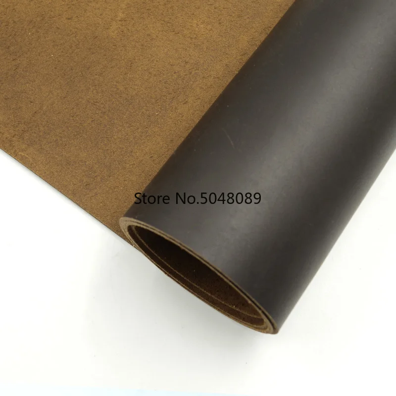 Dark Brown Natural Cow Skin Leather Crazy Horse Leather Color Genuine Leather for Diy Leather Craft for Belt Wallet Bag Shoes
Dark Brown Natural Cow Skin Leather Crazy Horse Leather Color Genuine Leather for Diy Leather Craft for Belt Wallet Bag Shoes
