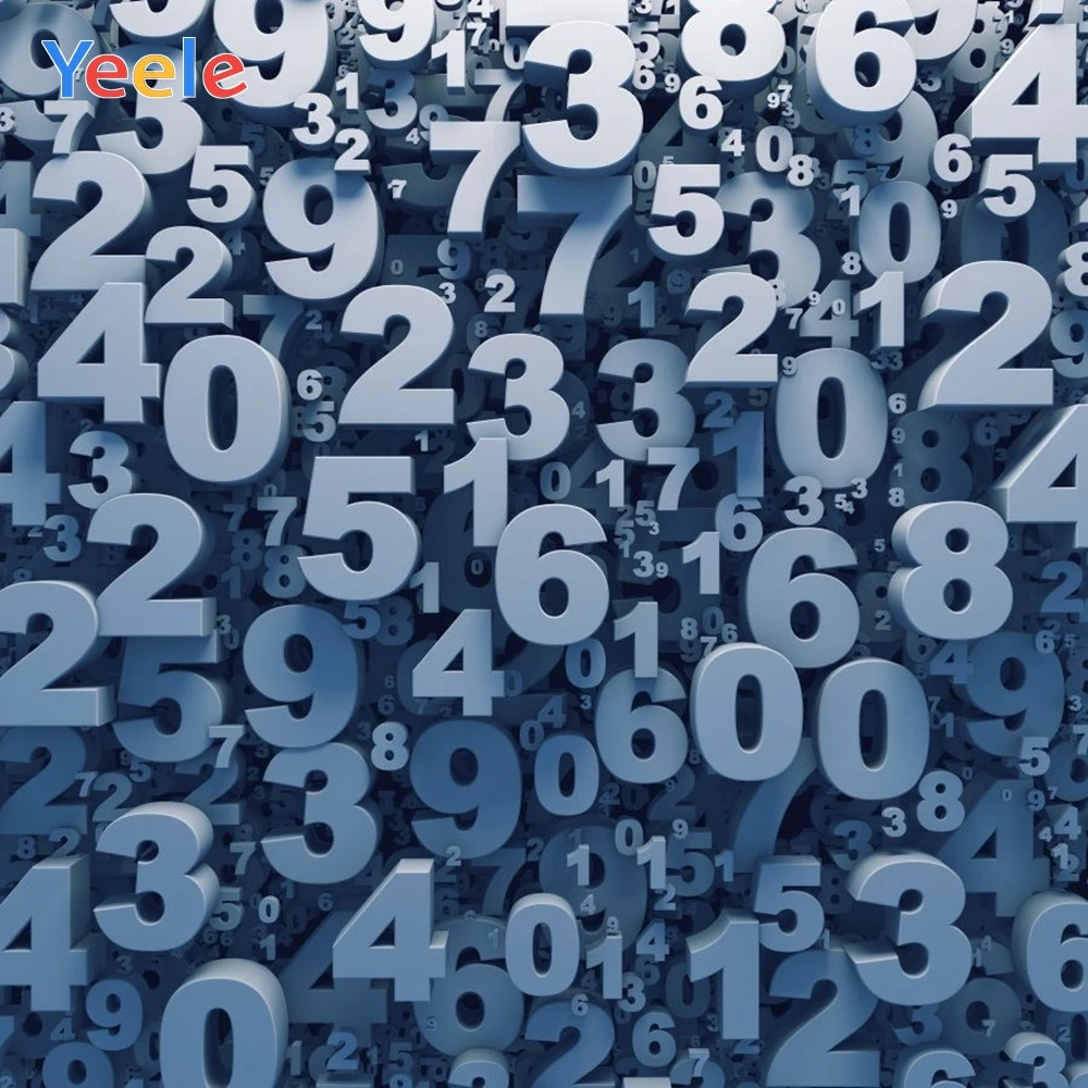 Yeele 3D Numbers Photography Backdrops Genius Portrait Decorations Photographic Backgrounds Portrait Shoot For The Photos Studio
Yeele 3D Numbers Photography Backdrops Genius Portrait Decorations Photographic Backgrounds Portrait Shoot For The Photos Studio