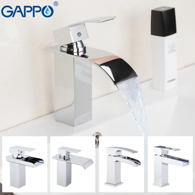 

GAPPO basin faucets bath mixer tap waterfall bathroom mixer rainfall faucet bathtub water mixer Deck Mounted Faucets taps