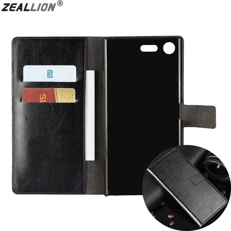 ZEALLION For Sony Xperia XZ Premium XZP XZS XP XA1 Xmini Case Wallet Holster Flip Crazy-Horse Leather Cover
ZEALLION For Sony Xperia XZ Premium XZP XZS XP XA1 Xmini Case Wallet Holster Flip Crazy-Horse Leather Cover
