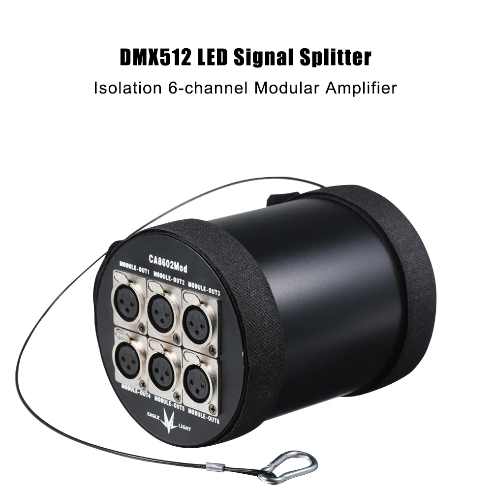 LED Signal Splitter Modular Amplifier Independent DMX Signal Distributor 3-pin XLR Output with Signal Indicator For Stage Light
LED Signal Splitter Modular Amplifier Independent DMX Signal Distributor 3-pin XLR Output with Signal Indicator For Stage Light