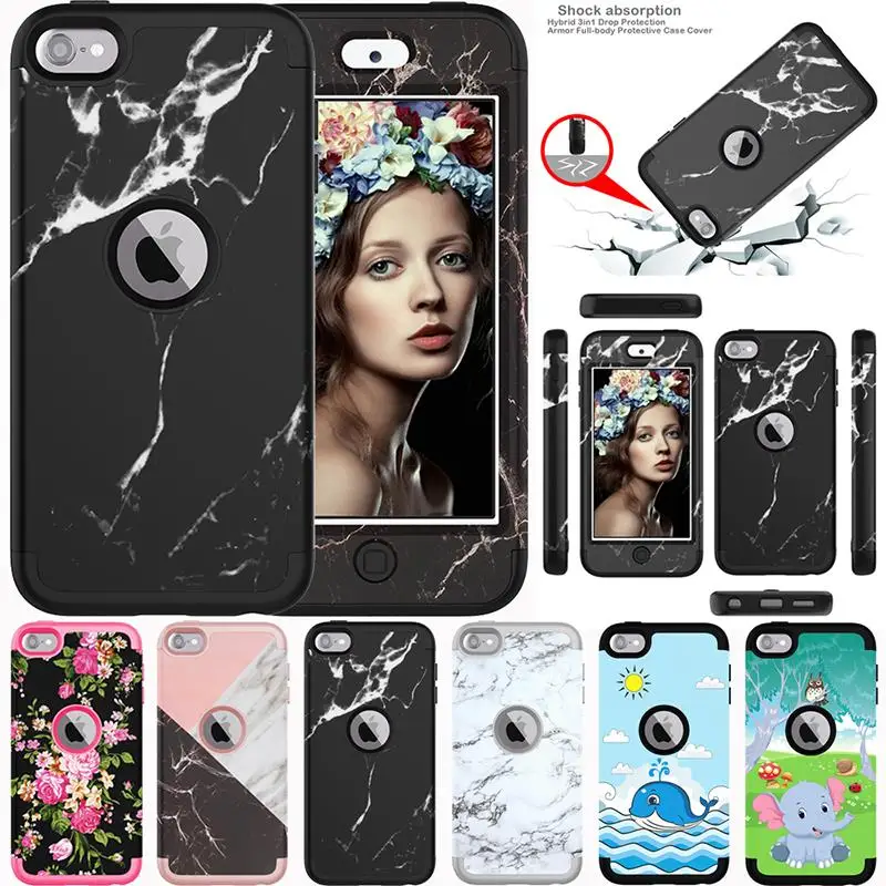 iPod Touch 7 Case iPod Touch 6 Case Heavy Duty Hybrid Sturdy Armor Shockproof Cover Case for Apple iPod Touch7th/6th/5th Gen
iPod Touch 7 Case iPod Touch 6 Case Heavy Duty Hybrid Sturdy Armor Shockproof Cover Case for Apple iPod Touch7th/6th/5th Gen