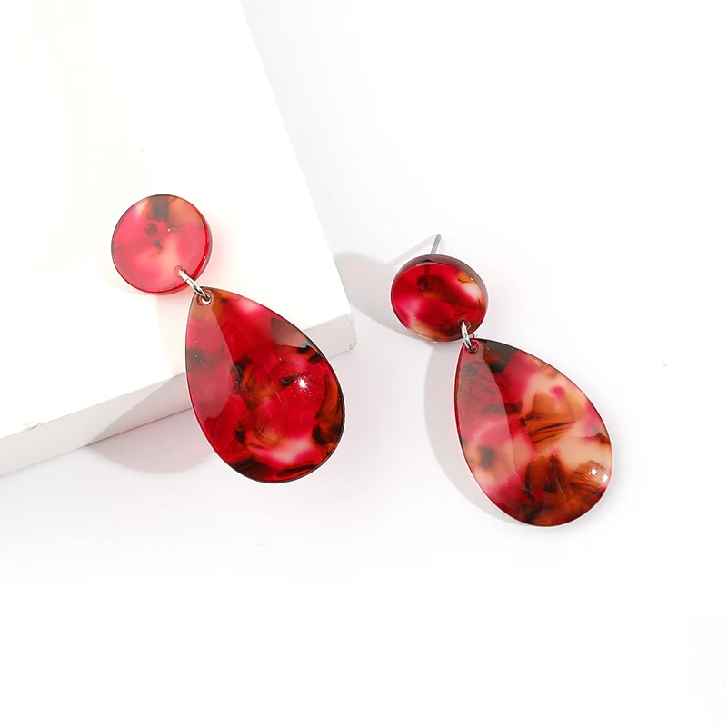 Elegant Designs Boho Long Brincos Water Drop Earrings For Women Acrylic Geometry Statement Dangle Acetate Earrings pendientes
Elegant Designs Boho Long Brincos Water Drop Earrings For Women Acrylic Geometry Statement Dangle Acetate Earrings pendientes