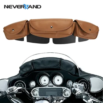 NEVERLAND Windshield Bag Saddle Bags 3 Pouch Pocket Fairing For Harley Electra Street Glide Touring Bike 1996-2013 Tool Bags D35
NEVERLAND Windshield Bag Saddle Bags 3 Pouch Pocket Fairing For Harley Electra Street Glide Touring Bike 1996-2013 Tool Bags D35