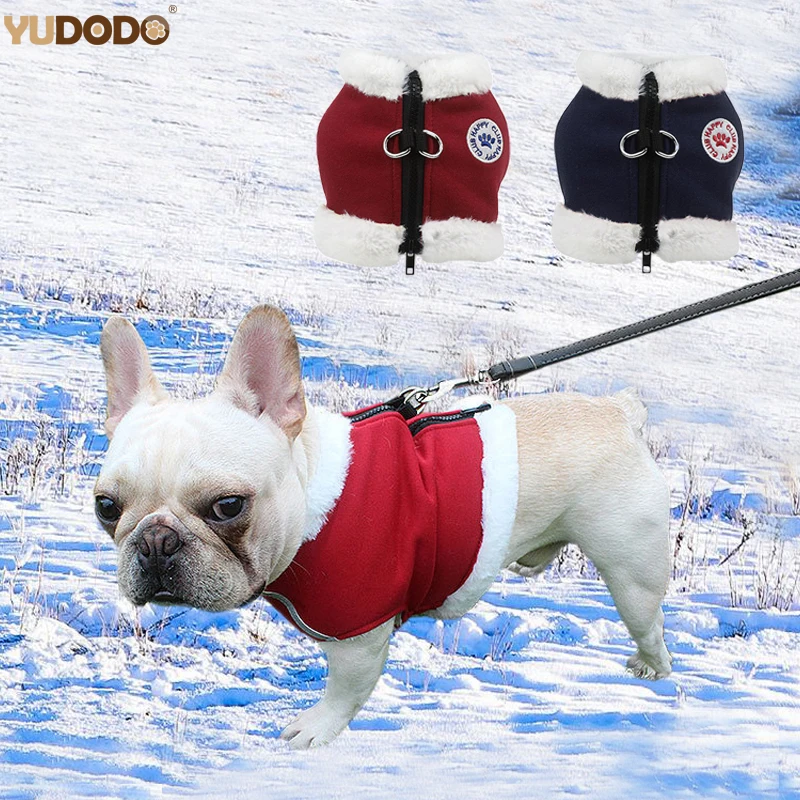 Winter Warm Dog Harness And Leash Set Fleece Soft Dog Vest Harnesses Teddy French Bulldog Cat Puppy Small Pet Clothes
Winter Warm Dog Harness And Leash Set Fleece Soft Dog Vest Harnesses Teddy French Bulldog Cat Puppy Small Pet Clothes