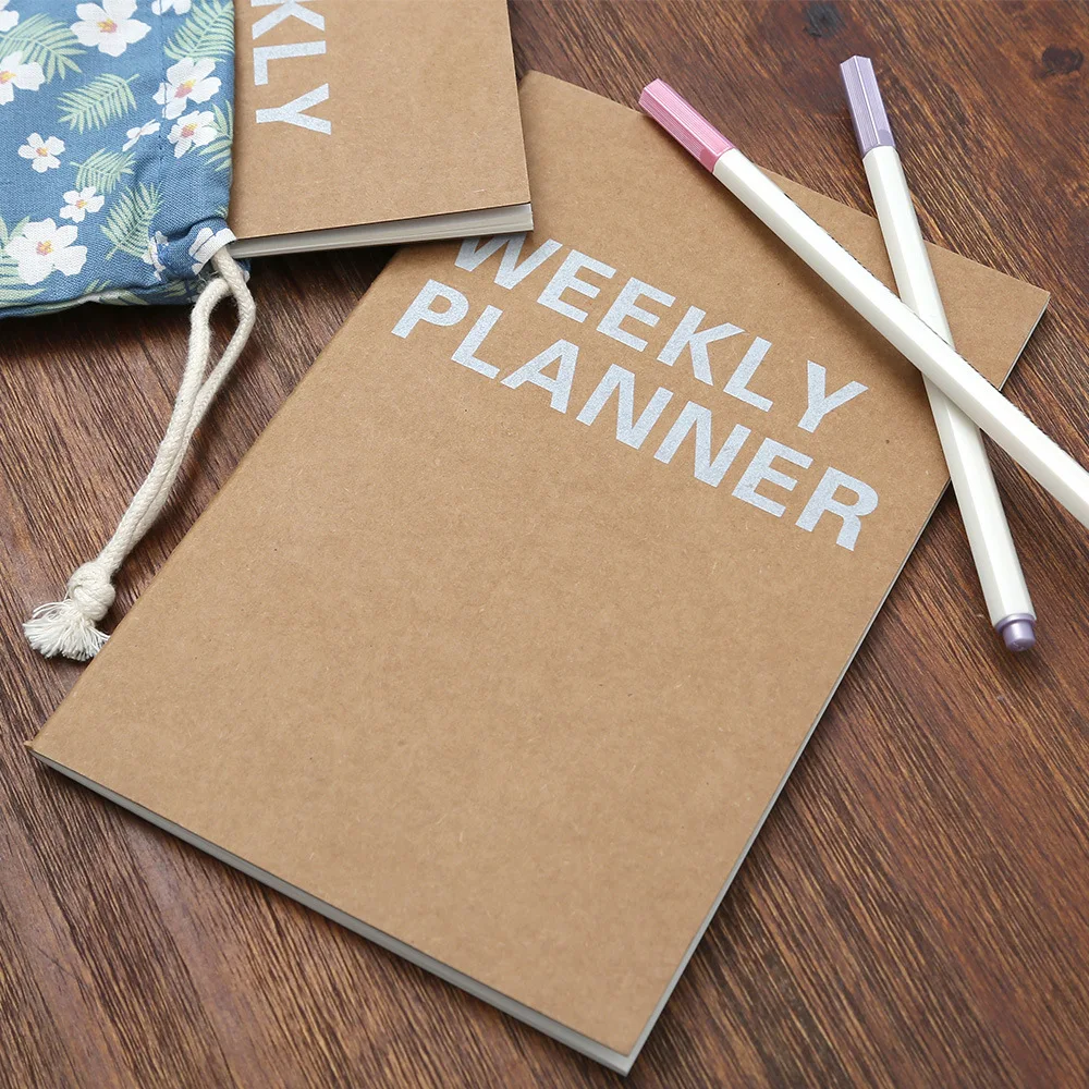 New Weekly Planner Notebook School Tools Stationery Planner 32 Inner Pages Cute Day Planner Paper Quality
New Weekly Planner Notebook School Tools Stationery Planner 32 Inner Pages Cute Day Planner Paper Quality