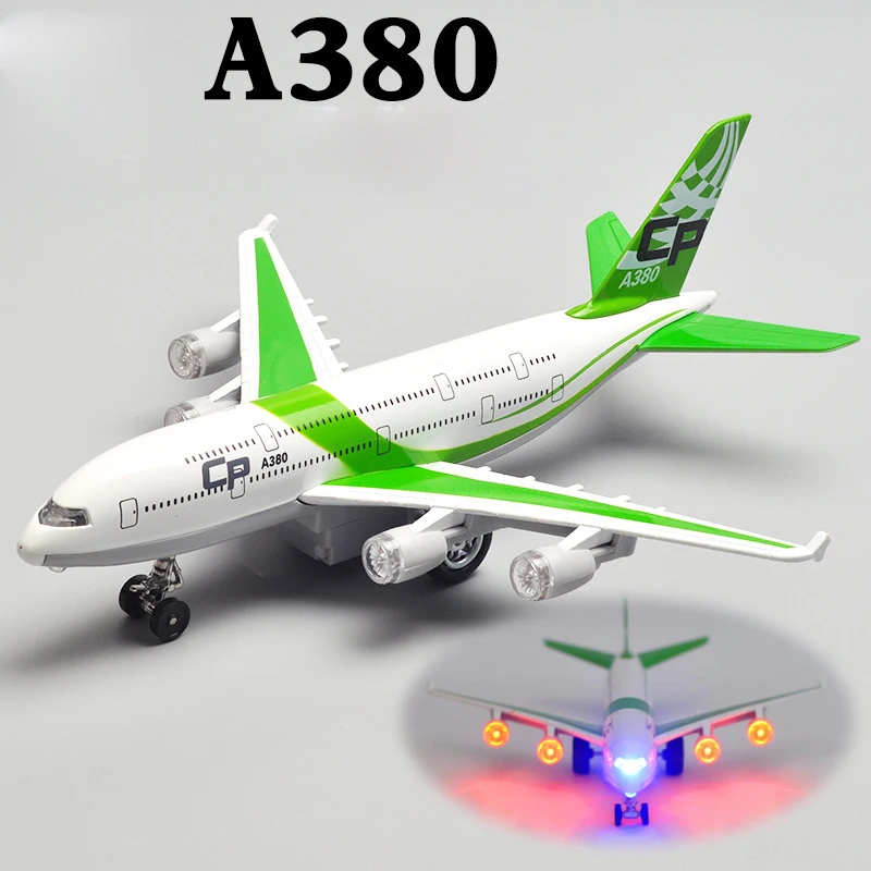 Литая модель самолета A380 из сплава, самолета, грузовика-контейнер, Тяговая экшн светильник Модель, светящаяся модель, детские игрушки для хобби
Литая модель самолета A380 из сплава, самолета, грузовика-контейнер, Тяговая экшн светильник Модель, светящаяся модель, детские игрушки для хобби