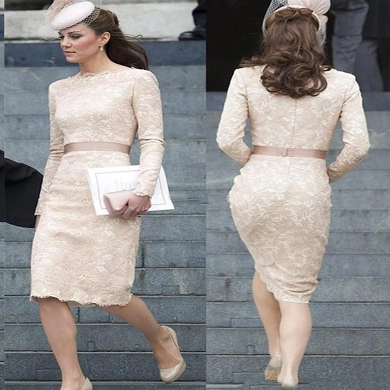 Modest Vintage Lace Modern Plus Size Celebrity Dresses Robe Cocktail Long Sleeves Scoop Short Party Dress Formal Cocktail Dress
Modest Vintage Lace Modern Plus Size Celebrity Dresses Robe Cocktail Long Sleeves Scoop Short Party Dress Formal Cocktail Dress