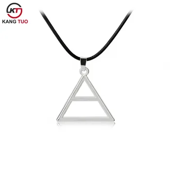 Movie 30 seconds to Mars Necklace Fashion Men Triangle Logo Pendant With Rope Chain
Movie 30 seconds to Mars Necklace Fashion Men Triangle Logo Pendant With Rope Chain