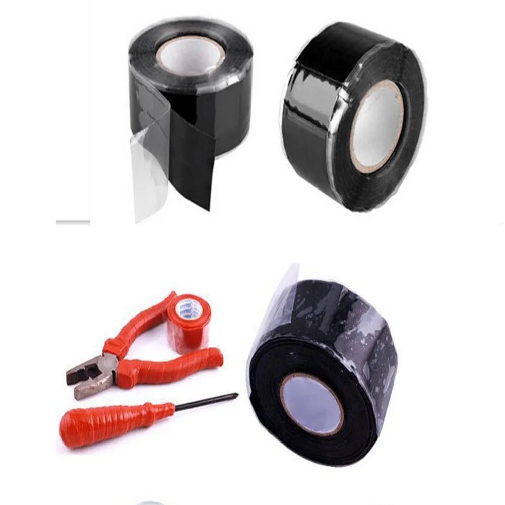 JETTING Black Waterproof Silicone Performance Repair Tape Bonding Rescue Self Fusing Wire Hose Black Sell Hotting 3 Meters
JETTING Black Waterproof Silicone Performance Repair Tape Bonding Rescue Self Fusing Wire Hose Black Sell Hotting 3 Meters
