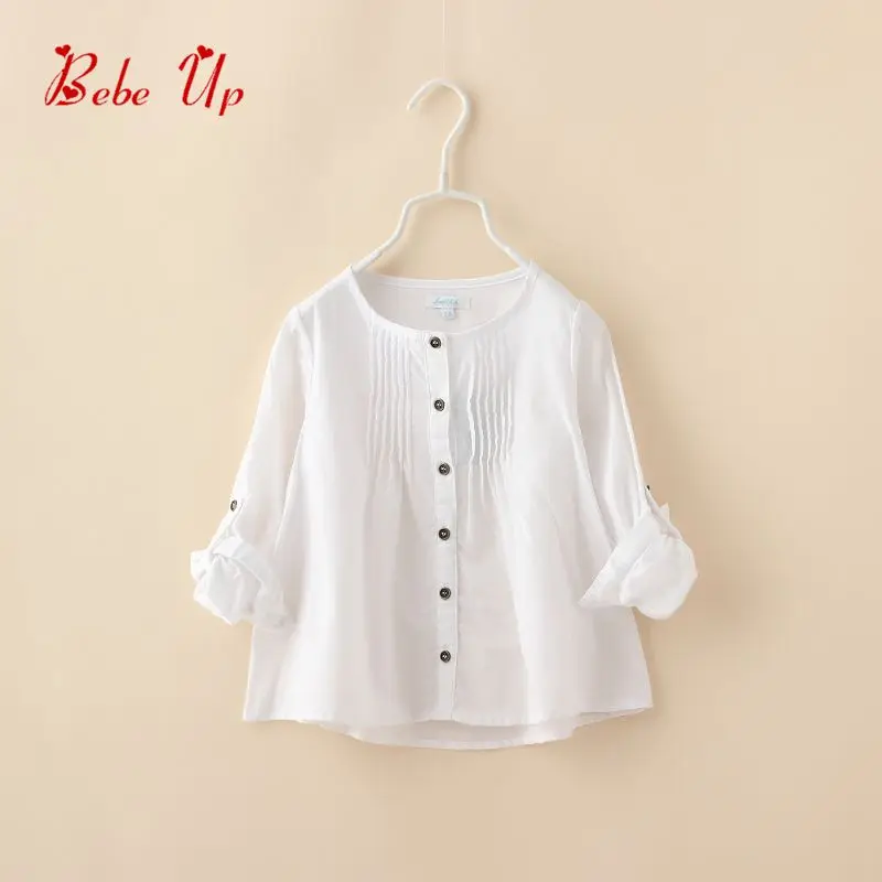 Toddler Girl Long Sleeve Blouse Cotton Baby Kids Girls White Shirt Spring Fall Kids Clothes For Girls Children Casual Top O-Neck
Toddler Girl Long Sleeve Blouse Cotton Baby Kids Girls White Shirt Spring Fall Kids Clothes For Girls Children Casual Top O-Neck