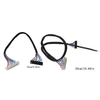 Hooks LVDS Cable D8 FIX-30P-D8 FIX 30 Double Pins 2ch 8bit 1.0mm Pitch 250mm 500mm 17-21inch LCD Display Panel Screen Controller
Hooks LVDS Cable D8 FIX-30P-D8 FIX 30 Double Pins 2ch 8bit 1.0mm Pitch 250mm 500mm 17-21inch LCD Display Panel Screen Controller