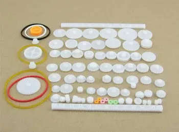 freeshipping 75 pcs kinds of gear pack selection gearbox plastic motor gear package robot accessories technology making DIY.
freeshipping 75 pcs kinds of gear pack selection gearbox plastic motor gear package robot accessories technology making DIY.